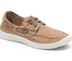 Natural World Chaussures Bateau-Old Malva