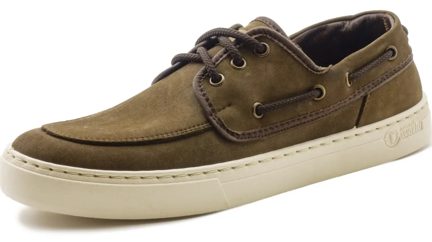 Natural World Chaussures Bateau-Toba Napa